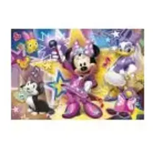 Clementoni supercolor maxi puzzle Minnie Mouse 60 pièces pas cher