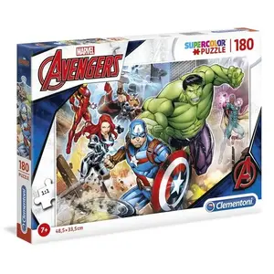 Clementoni supercolor Avengers puzzle 180 pièces pas cher
