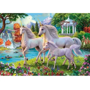 Clementoni Pièces XXL - Licornes et cascade 29794