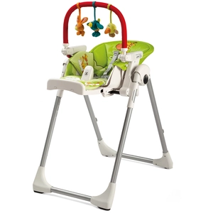 PEG PEREGO Arche de jeux pour chaise haute - Multicolore pas cher