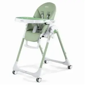 Chaise haute - Peg Perego - Prima Pappa Follow Me - Réglable - Vert - ... pas cher