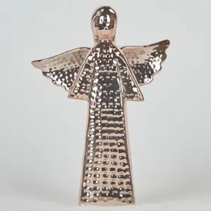 Kerst decoraties Bizzotto ANGELO ARTHUR ORO ROSA M Goud pas cher
