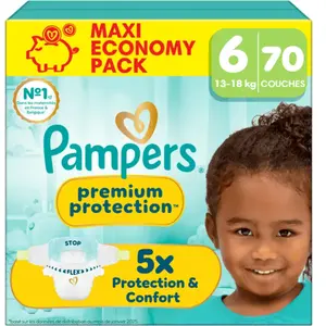 Pampers Premium Schutz (70 pcs) pas cher