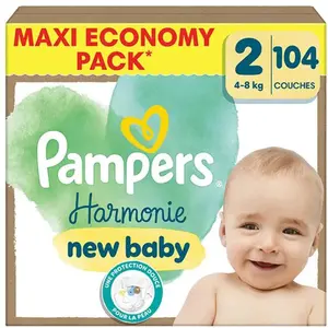 Pampers harmonie édition limitée taille 2 117 couches pas cher