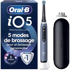 Brosse à dents électrique ORAL-B iO5s Series Ocean Blue pas cher