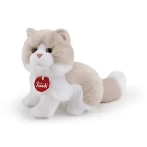 Trudi Knuffelkat Giada 23 Cm Lichtbruin/wit pas cher