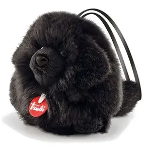 Jouet en peluche noir 11 cm - TRUDI - Mixte - Pile - Enfant pas cher