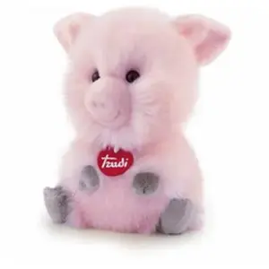 Peluche cochon - TRUDI - TUD29196 - Mixte - Rose - 0 mois - Intérieur pas cher