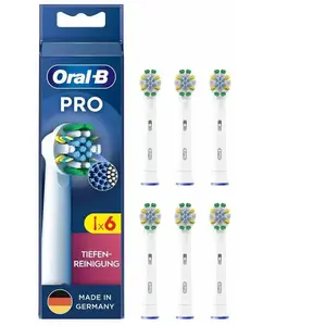 Tête de remplacement oral-b pro blanc 6 unités pas cher