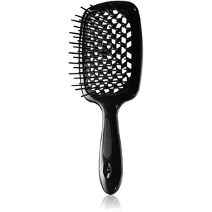Janeke Superbrush antistatische koolstofvezelborstel Zwart pas cher