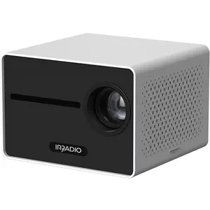 IRRADIO Vidéoprojecteur portable HD, 2500 lumens, fonction miroir pour...
