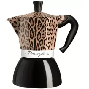 Cafetière italienne BIALETTI Moka Induction 6 cups D&G Leopard pas cher
