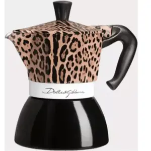 Cafetière italienne BIALETTI Set Moka Induc 4 tasses D&G Leopard pas cher