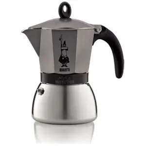 Bialetti BIALETTI 4823 Cafetière moka induction 6 tasses grise