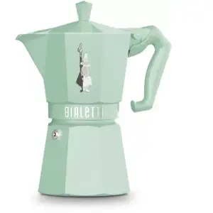Cafetière italienne BIALETTI Moka Exclusive Green 6 tasses pas cher