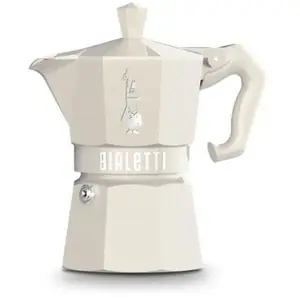 Bialetti - Cafetière italienne 3 tasses crème 0009059 pas cher