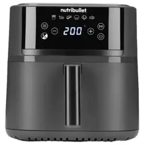 NutriBullet Crisplite Heissluftfritteuse 6L Schwarz, Friteuse, Noir pas cher