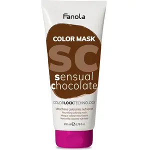 Fanola Color Mask Sensual Chocolat 200 ml pas cher