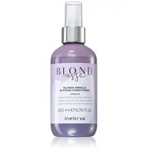 Inebrya Blondesse Blonde Miracle Après-shampoing bi-phase 200 ml pas cher