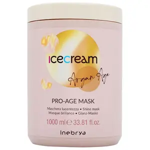Inebrya Ice Cream Argan Age Pro Age Mask Masque Brillant 1000 ml pas cher