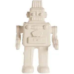 Robot Seletti en porcelaine Blanc pas cher
