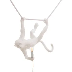 Seletti MONKEY-Suspension Singe suspendu Résine L59cm pas cher