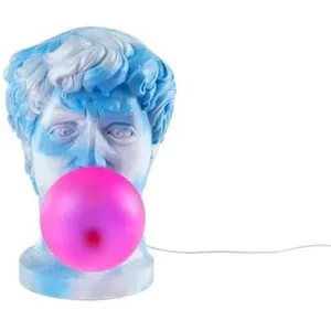 Seletti WONDER CLOUD-Lampe à poser résine et verre soufflé H40.5cm pas cher