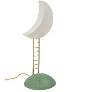 Seletti MY SECRET PLACE-Lampe à poser Lune LED en résine H51cm pas cher
