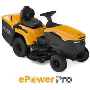 STIGA STIGA ESTATE 598E TRACTEUR DE JARDIN ÉLECTRIQUE 98 CM BAC 240 L ... pas cher