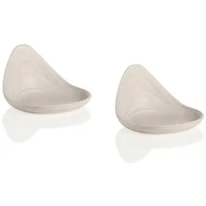 Guzzini - Tierra, Set de 2 bols à goûter - Blanc Lait, 12,3 x 12 x h7,...