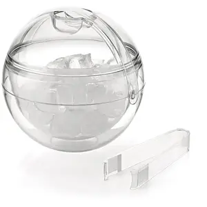 Seau à glace - GUZZINI - Happy Hour - 1,9 L - Avec pince - Transparent pas cher