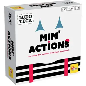 Mim’Actions - Jeu de mime - LUDOTECA - LISCIANIGIOCHI - À partir de 3 joueurs - Dès 8 ans pas cher