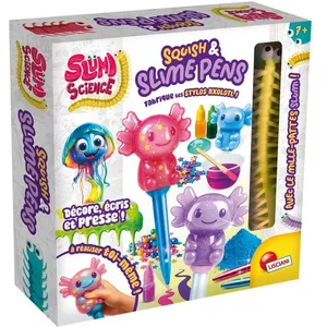 SLUMI SCIENCE Squish & Slime Pens - Kit Créatif - LISCIANIGIOCHI - Per... pas cher