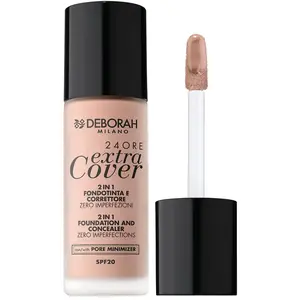 Deborah 24 Ore Extra Cover - 2in1 Foundation And Concealer spf20 n. 01 Fair pas cher