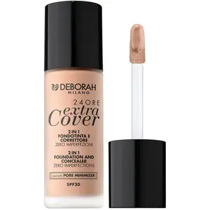 DEBORAH MILANO Deborah Milano 24 Ore Extra Cover 2 En 1 Spf20 02 30ml pas cher
