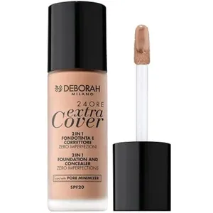 Deborah 24 Ore Extra Cover - 2in1 Foundation And Concealer spf20 n. 04 Apricot pas cher