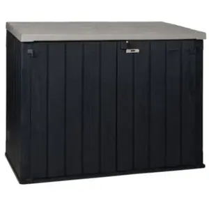 TOOMAX Coffre de jardin STORAWAY PLUS 2XL - 2270L - Noir pas cher