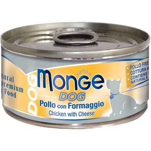 1x95g Poulet avec fromage Monge Natural nourriture humide pour les caninesVendu parzooplus-be
