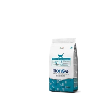 Monge 1,5kg natural superpremium kitten croquettes pour chatons pas cher