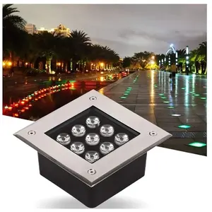 TREETALK Spot encastrable led carré extérieur pour éclairage de sol ex... pas cher