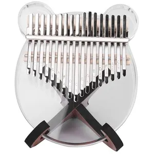 Kalimba Pouce Piano 17 touches pour débutants en acrylique - TransparentVendu parfnac-be