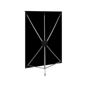 WESTCOTT X-Drop Kit support + fond Noir + sac transport 1.50 x 2.10 m pas cher