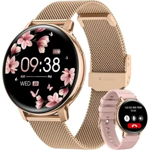 Montre Connectée Femme NAIXUES avec Appel Bluetooth1.39 HD Smartwatch ... pas cher