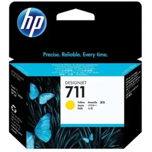 HP 711 - jaune - originale - cartouche d'encre pas cher