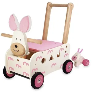 I'm Toy Loop/duwwagen Konijn - Roze pas cher