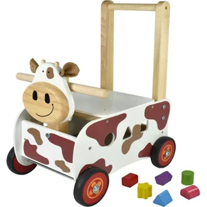I'm Toy Loopwagen Koe Bruin pas cher