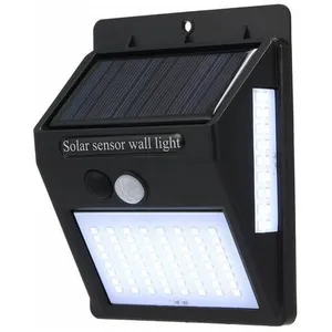 ENSOLEILLE Applique Solaire 100Led, Etanche Ip65, Lampe a Detecteur D'Economie D'Energie pas cher