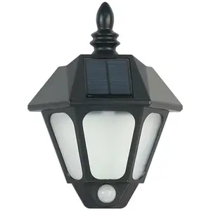 Ensoleille - Lampe solaire,Lampe murale d'extérieur,Lampe à détecteur ... pas cher