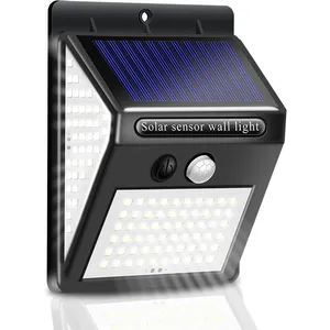 ENSOLEILLE Applique Solaire 100Led, Etanche Ip65, Lampe a Detecteur D'... pas cher