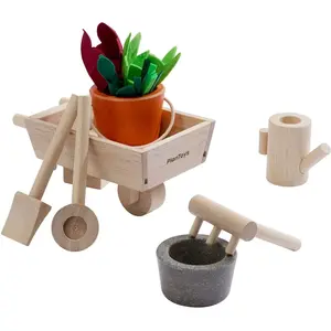 Brouette et accessoires du potager en bois pas cher